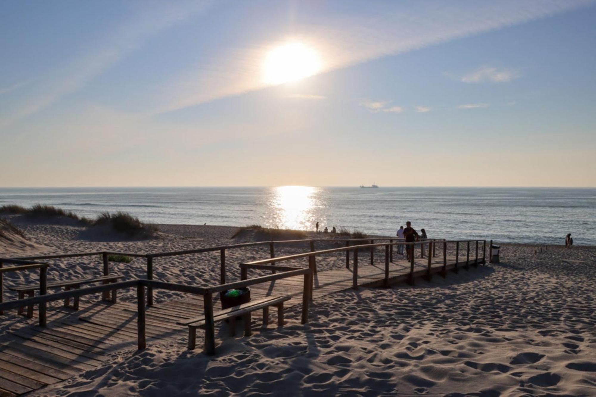 Beachfront Apartment T2 Costa Nova Surf Aveiro Gafanha da Encarnacao Eksteriør billede